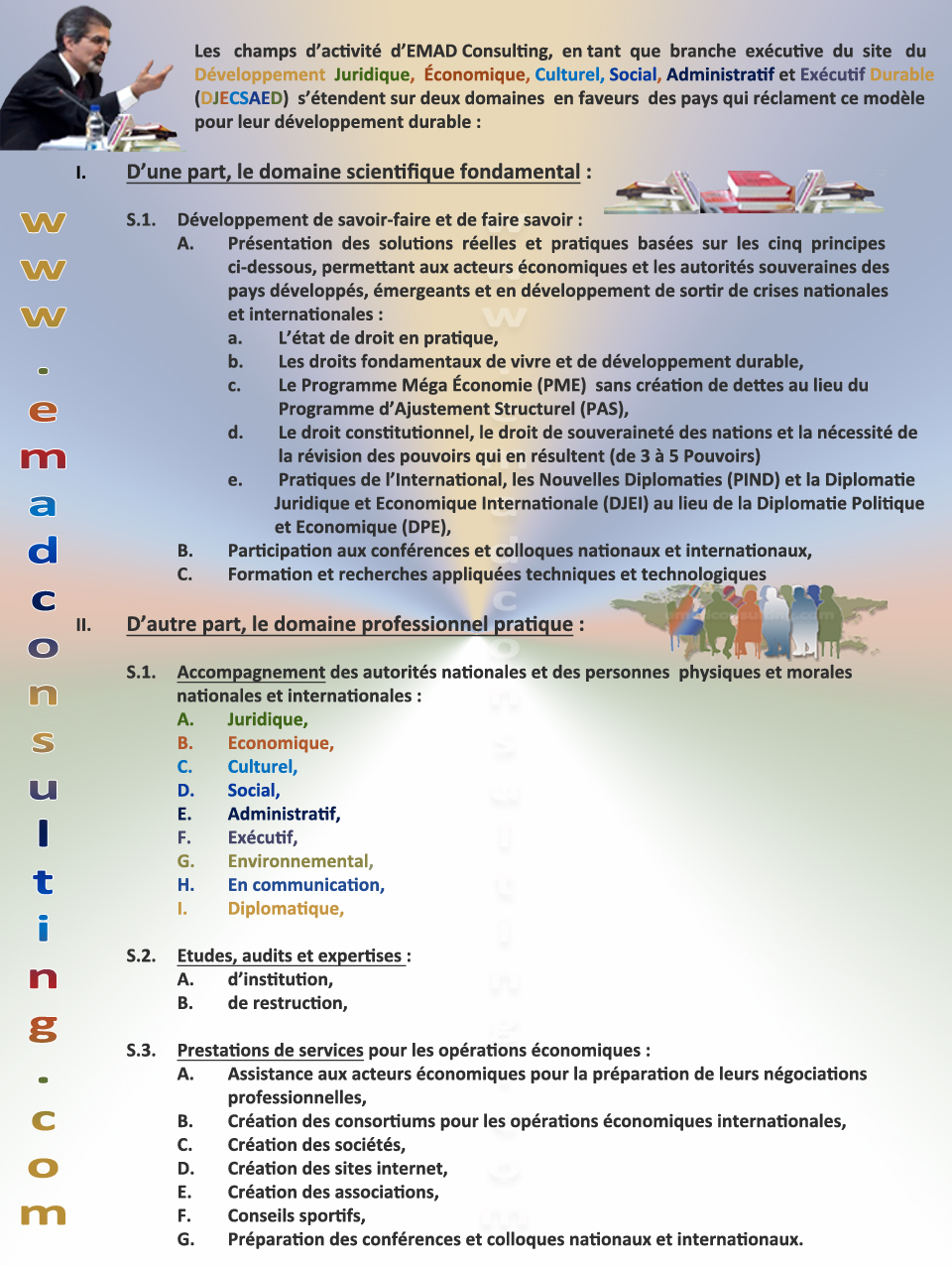 EMAD Consulting - Objectifs